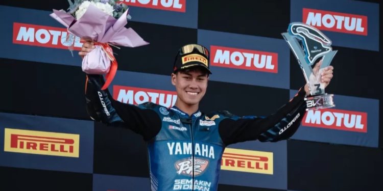 Aldi Satya Ingin Naik Kelas Usai Juarai Balap World Supersport