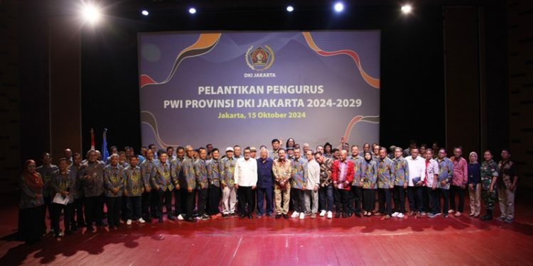 Pelantikan PWI Jaya 2024-2029, Panda Nababan: PWI Harus Kembali Disegani