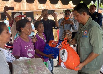 Kepala BNPB Tinjau Pengungsian Pascaerupsi Lewotobi Laki-Laki