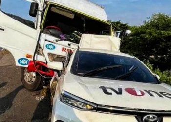Polisi Tetapkan Sopir Truk Tersangka Kecelakaan Maut yang Menewaskan Kru TV di Tol Batang-Pemalang