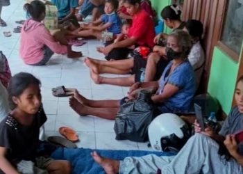 2.472 Warga Mengungsi  Akibat Terdampak Erupsi Gunung Lewotobi Laki-laki di BTT