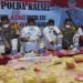 Polda Kalsel Musnahkan 79 Kilogram Sabu dan Puluhan Ribu Pil Ekstasi Jaringan Fredy Pratama