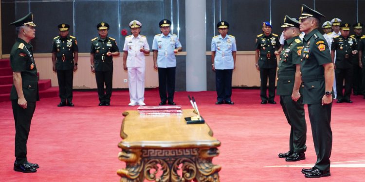 Kasum TNI Pimpin Sertijab Kapusada TNI