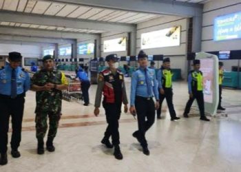 Amankan Nataru, 6.205 Petugas Gabungan Dikerahkan Jaga Keamanan di Bandara Soetta