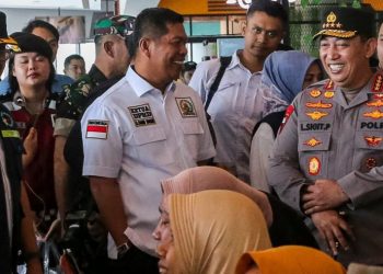 Kapolri Tinjau Kesiapan Pelabuhan Merak Hadapi Masa Libur Nataru