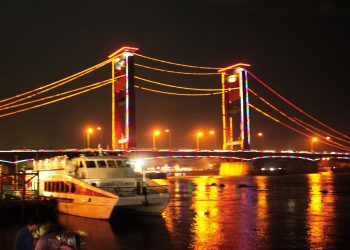 Destinasi Wisata Menara Ampera, di Jembatan Ampera Palembang akan Dibuka Awal Februari 2025 