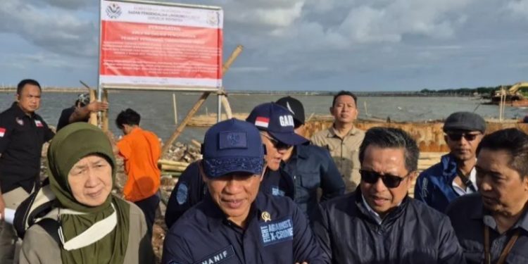 Menteri Lingkungan Hidup Segel Area Reklamasi Seluas 2,3 Hektar di Bekasi