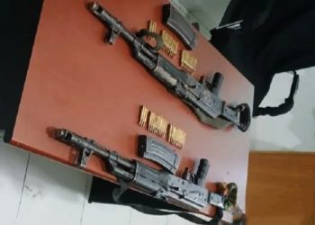 Satgas Damai Cartentz Sita Dua Senjata jenis  AK47 dan Tangkap Satu Anggota KKB