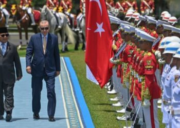Presiden Prabowo Terima Kunjungan Presiden Erdogan di Istana Bogor
