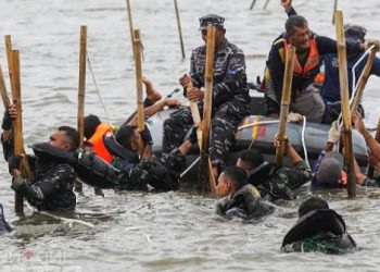 TNI AL Telah Bongkar Pagar Laut Tangerang Sepanjang 24,9 Kilometer 