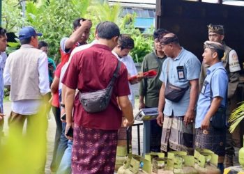 Disperindag Bali Sidak Sejumlah Pangkalan Gas LPG 3 Kilogram di Badung