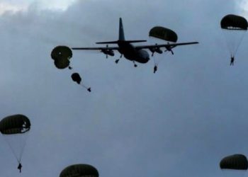 Asah Kemampuan Tempur Prajurit, Kopasgat Gelar Latihan Terjun