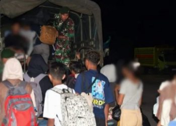 57 PMI Ilegal yang akan Diseludupkan ke Malaysia Berhasil Diamankan Satgas Pantas